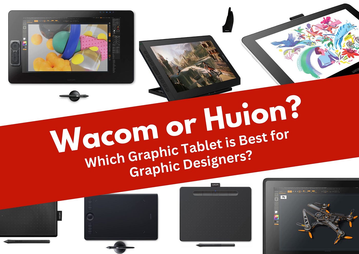 Which Graphic Tablet is Best for Graphic Designers? | by The Design Guru |  Bootcamp