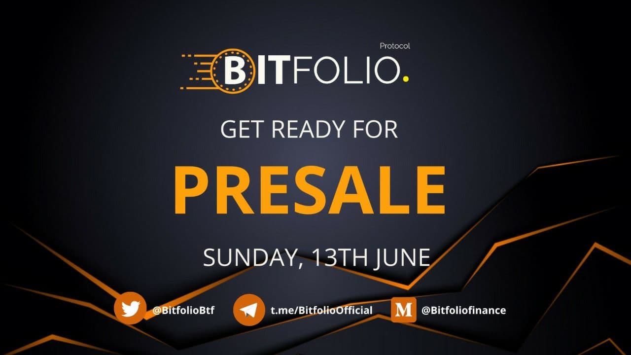 Bitfolio Announces june 13th Token Offering on the BTF Launchpad | by  Bitfolio.live | Medium