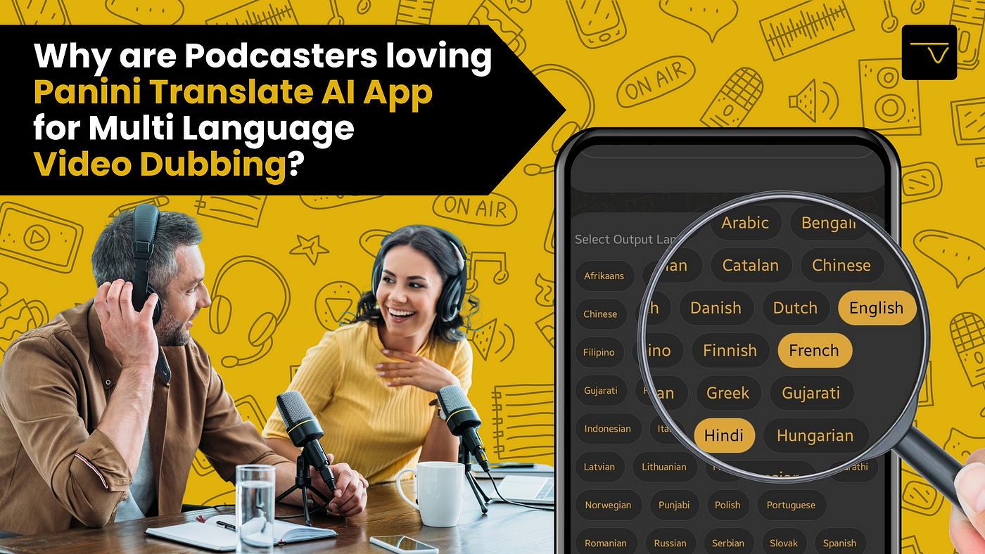 Panini Translate for Multi Language Video Dubbing | Medium