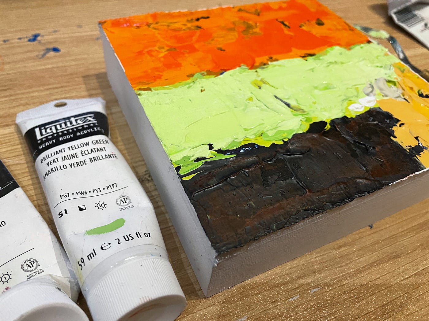 PAINTING TUTORIAL ON GESSO BOARD