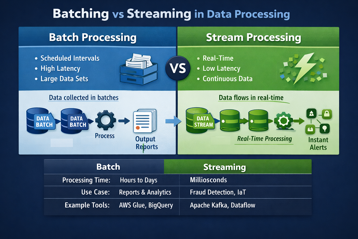 From Batch to Real-Time: How Modern Data Processing Works