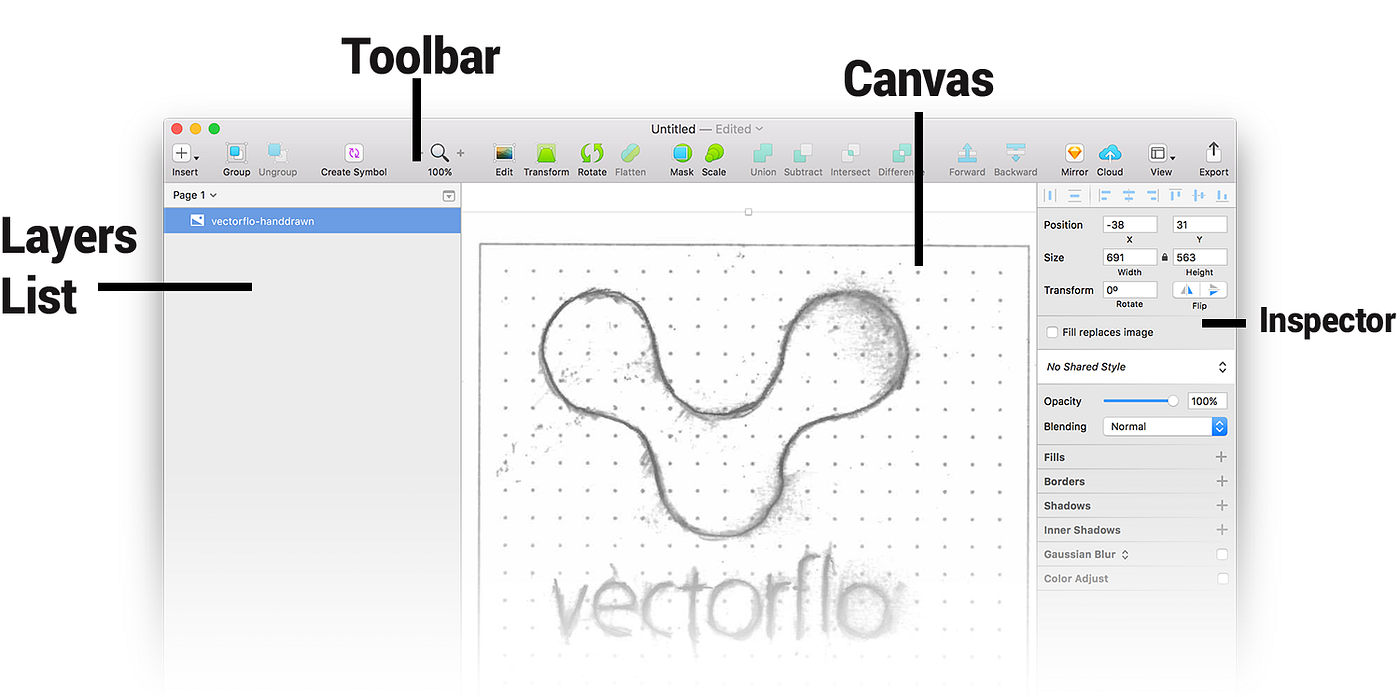 Creating a vector logo in Sketch. An overview of how to create a vector… |  by Jeremy Osborn | Gymnasium | Medium