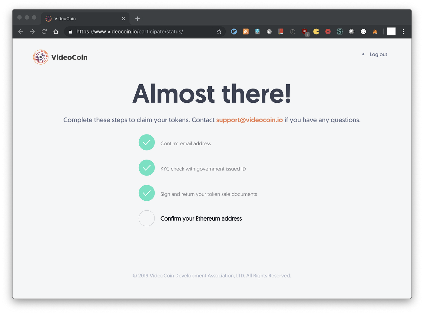 Address Verification Instructions | by Vivid Labs Team | VideoCoin | Medium