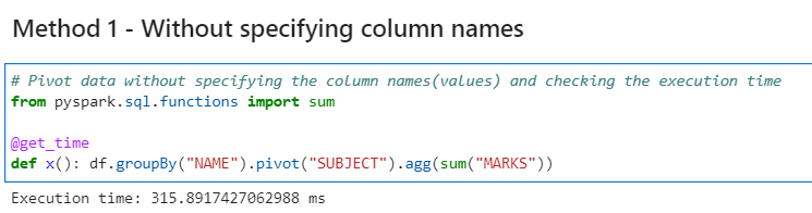 PySpark — Optimize Pivot Data Frames like a PRO | by Subham Khandelwal |  Medium