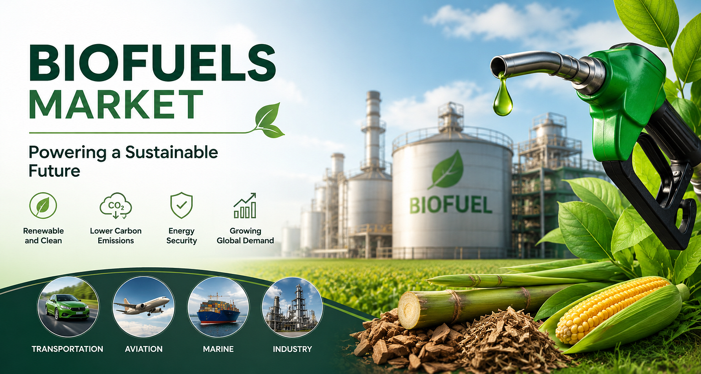 Biofuels Market: Why Investors Are Closely Watching the Global Shift Toward Renewable Fuels