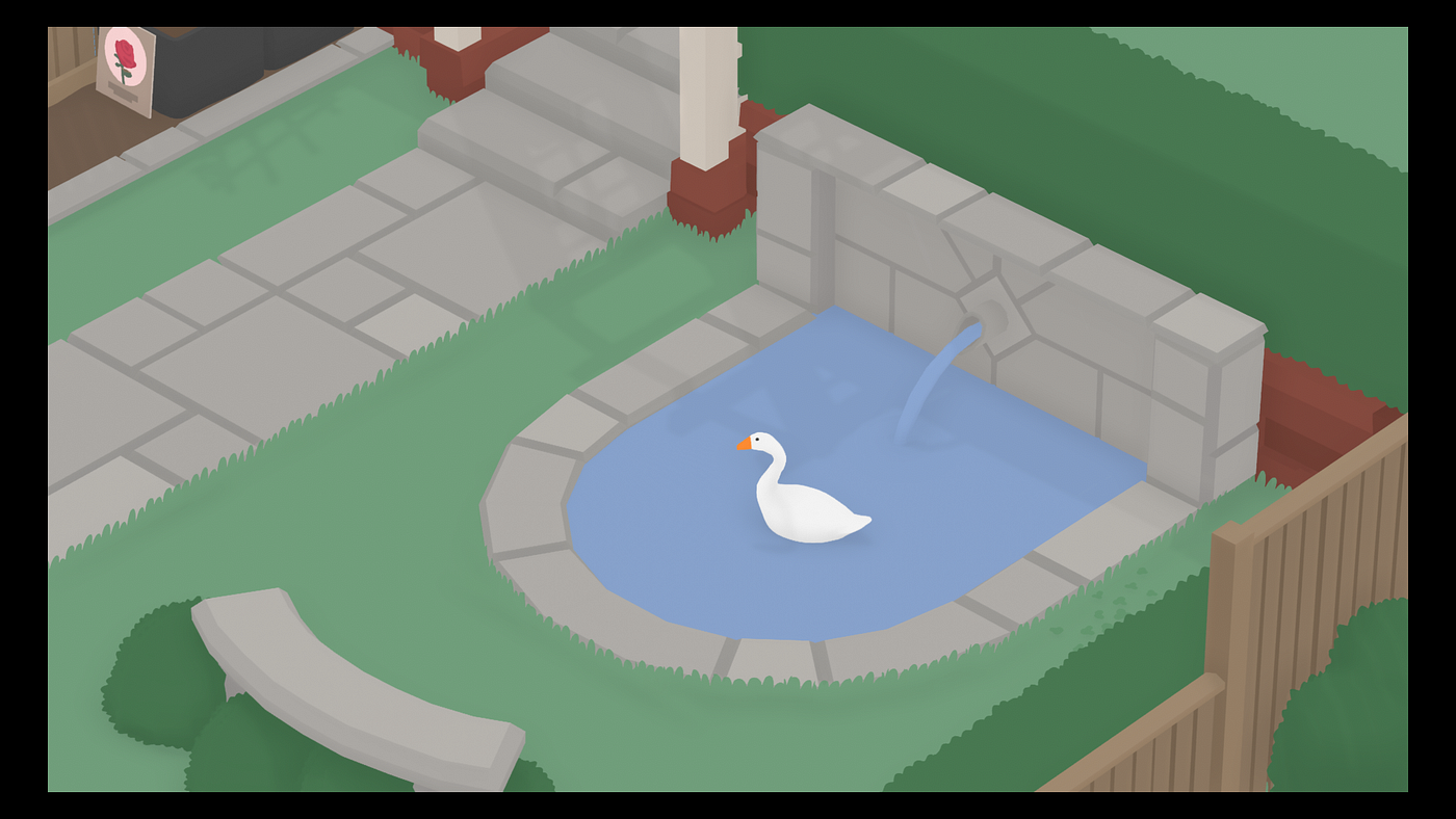 Untitled Goose Game, I think I will solve problems on purpose