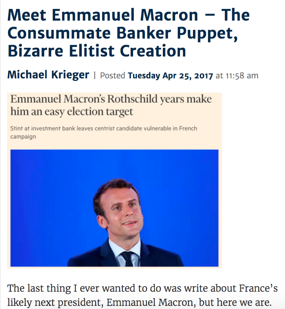 Macron Antoinette”: Alt-Right Targets France | by @DFRLab | DFRLab | Medium
