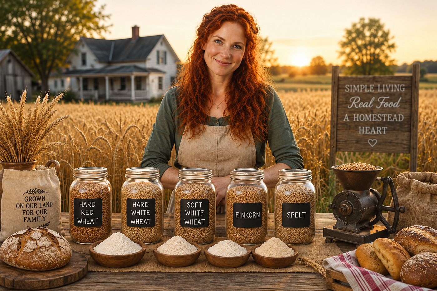 Which Wheat Should You Grow? Choosing the Right Grain for Your Baking Needs