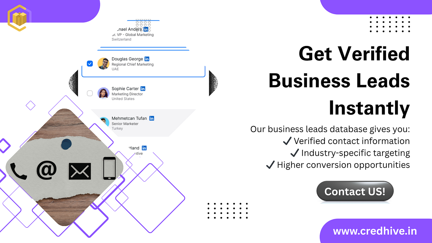Business Leads with Credhive: How to Generate, Qualify, and Convert High-Quality Prospects