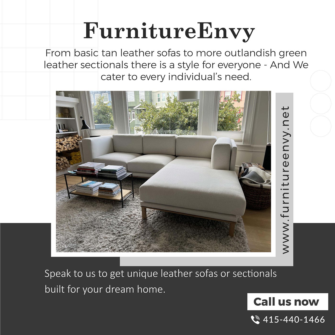 Custom Made Sofas in San Francisco, CA - Furnitureenvy - Medium
