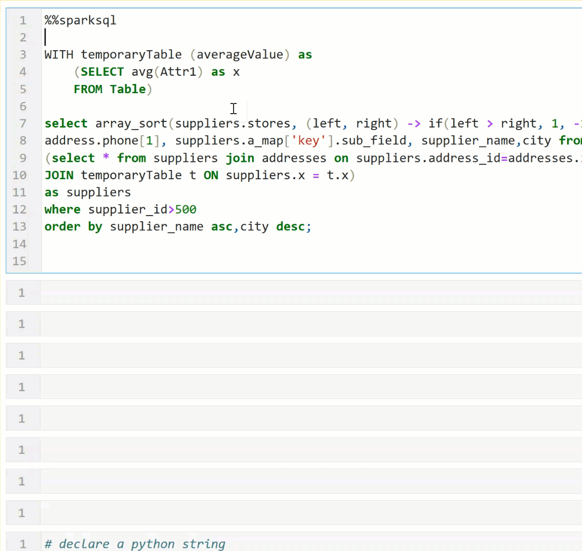 Write composable Spark SQL analytics in JupyterLab | by Jean-Claude Cote |  Towards Data Science