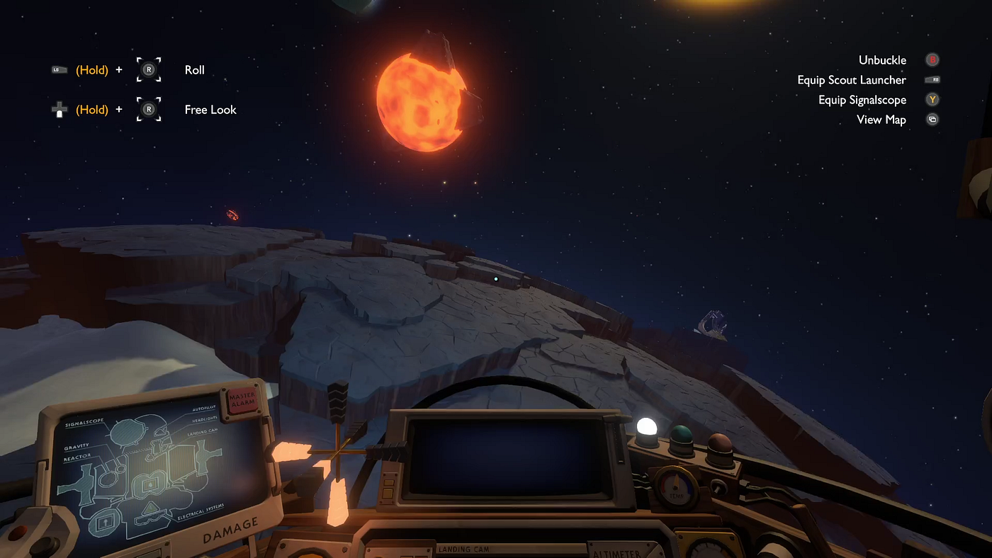 Outer Wilds Gameplay Walkthrough - Brittle Hollow 