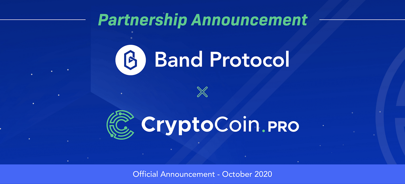 CryptoCoin.PRO Now Supports BAND Purchase with Credit Cards and Bank  Transfer in Over 180 Countries | by Kevin Lu | Band Protocol | Medium