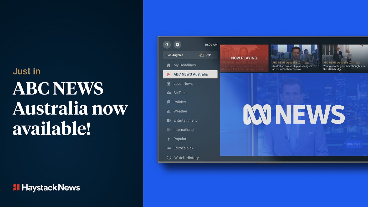 More of the world than ever: ABC NEWS Australia now on Haystack News