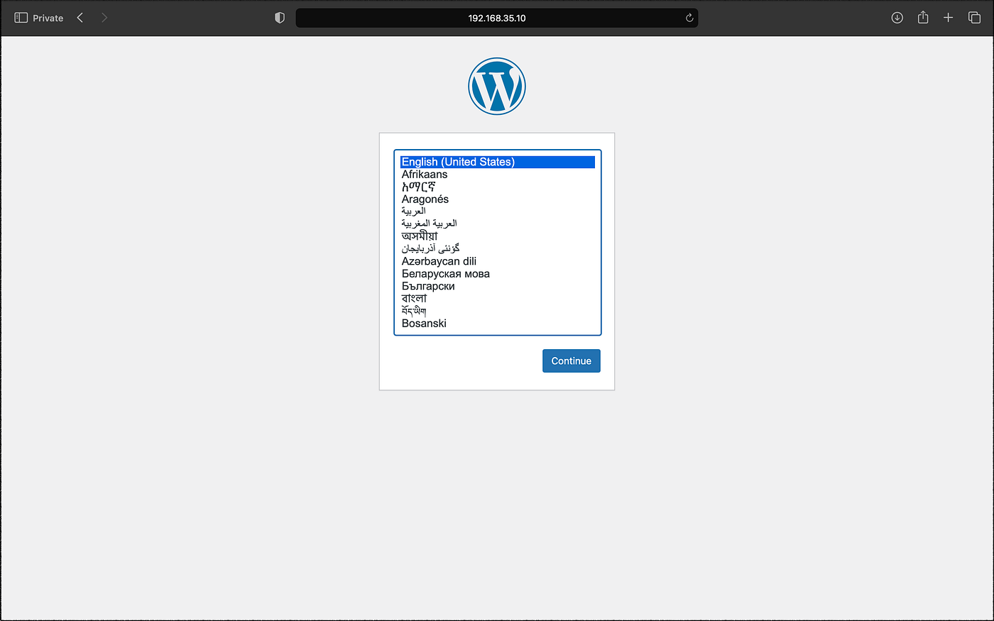 LAMP Install and setup Wordpress automatically with IaC.