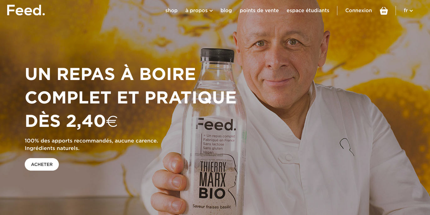 Test complet des boissons repas Yfood 