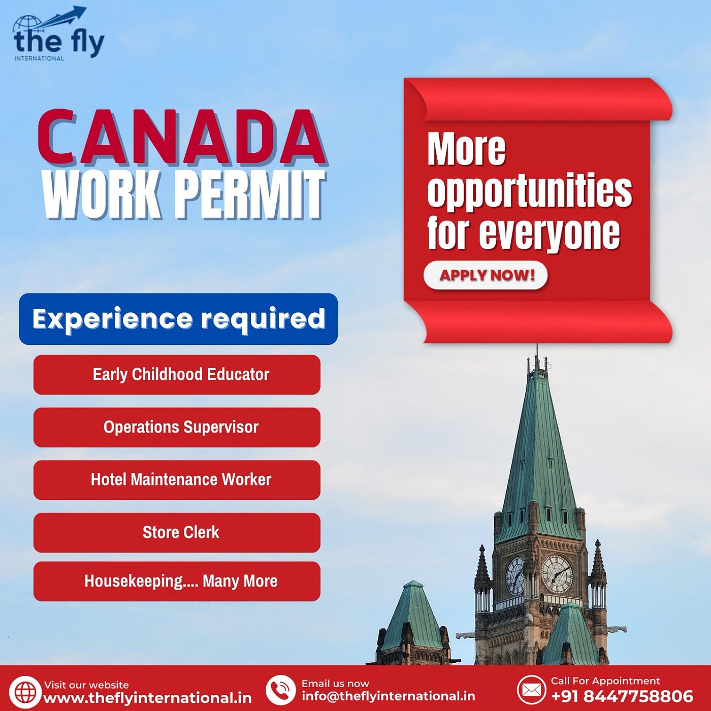 Visitor Visa to Work Permit Canada/The Fly International | by vaishali paul  | Sep, 2023 | Medium