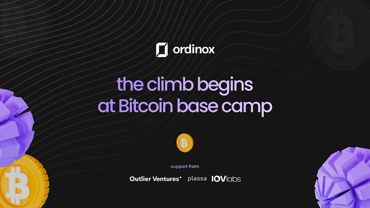 The Climb Begins — Ordinox Joins Bitcoin Base Camp | by ODX | Medium