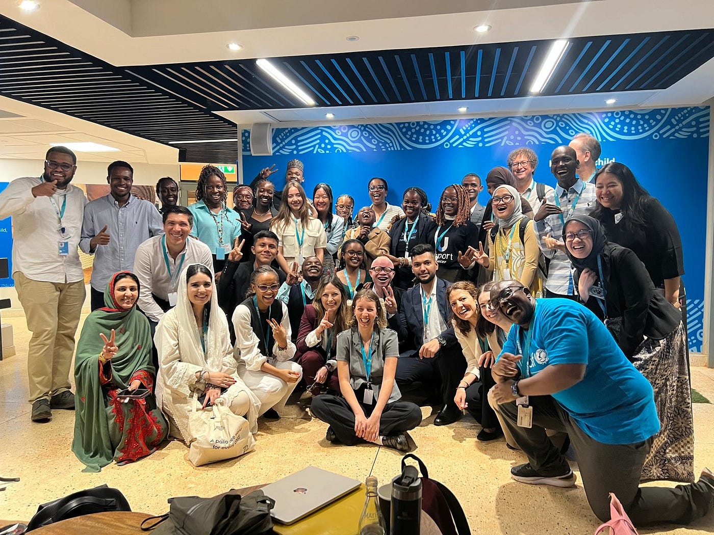 Going as the Cameroonian to UNICEF’s Global Youth Lab