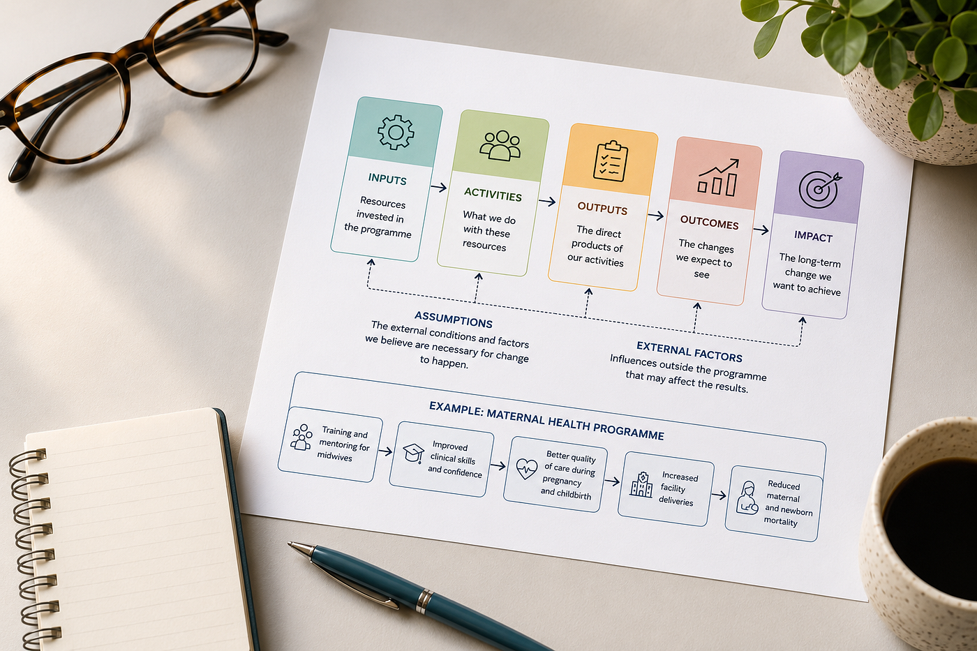 How to Develop a Theory of Change for Public Health Programmes
