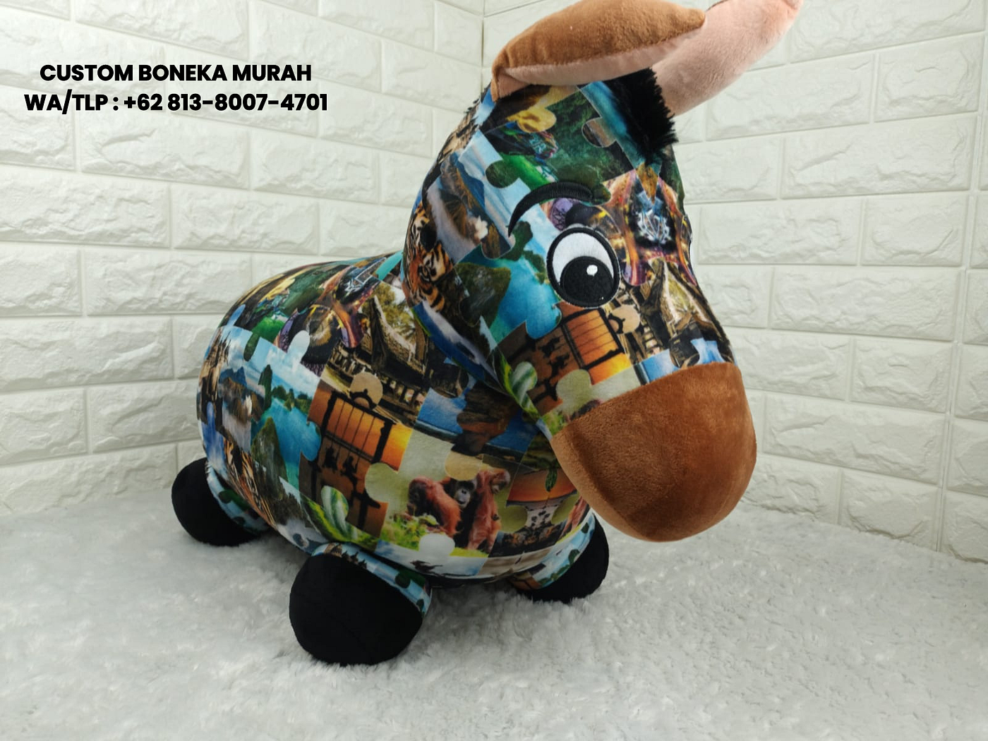 Custom Boneka Mainan, WA/Tlp : +62 813–8007–4701