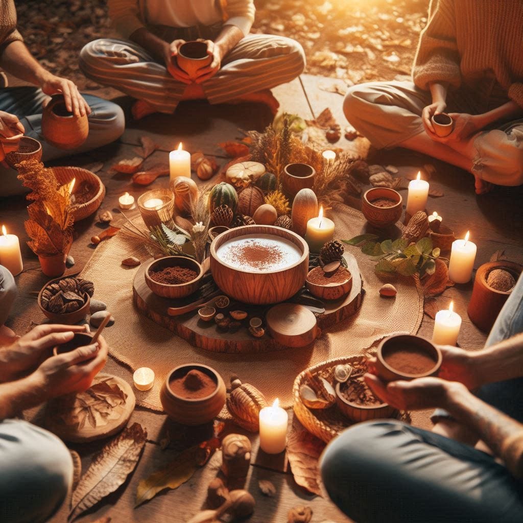 The magic of cacao ceremonies. Why you should experience one and what… | by  LucieArt | StoryFlow Network accepting new writers | Medium