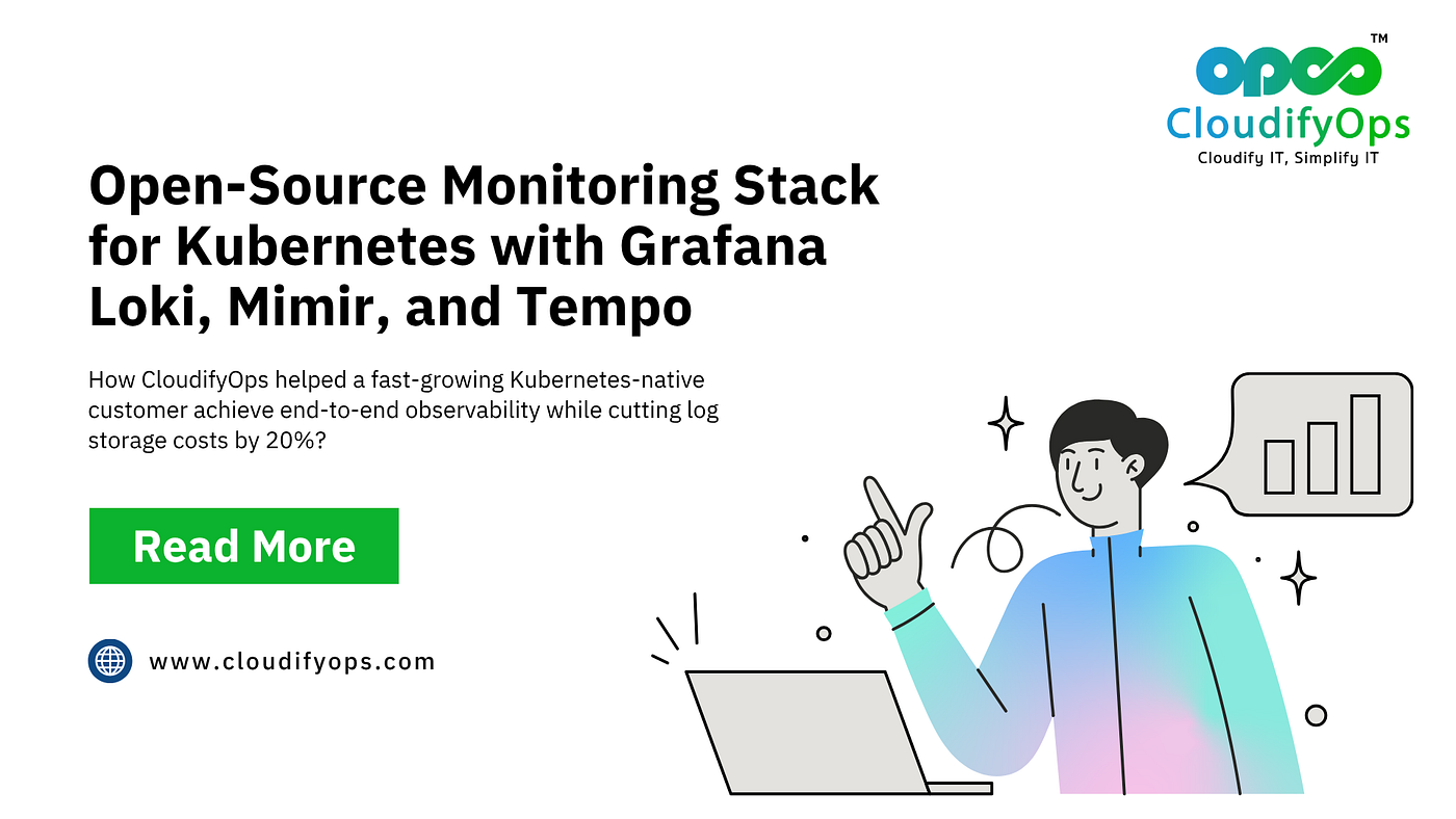 Open-Source Monitoring Stack for Kubernetes with Grafana Loki, Mimir, and Tempo