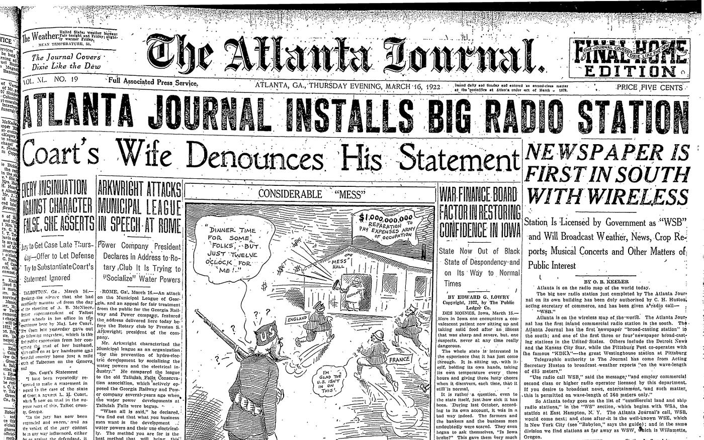 WSB at 100. WSB radio celebrated its 1ooth… | by Brian Bannon | Medium