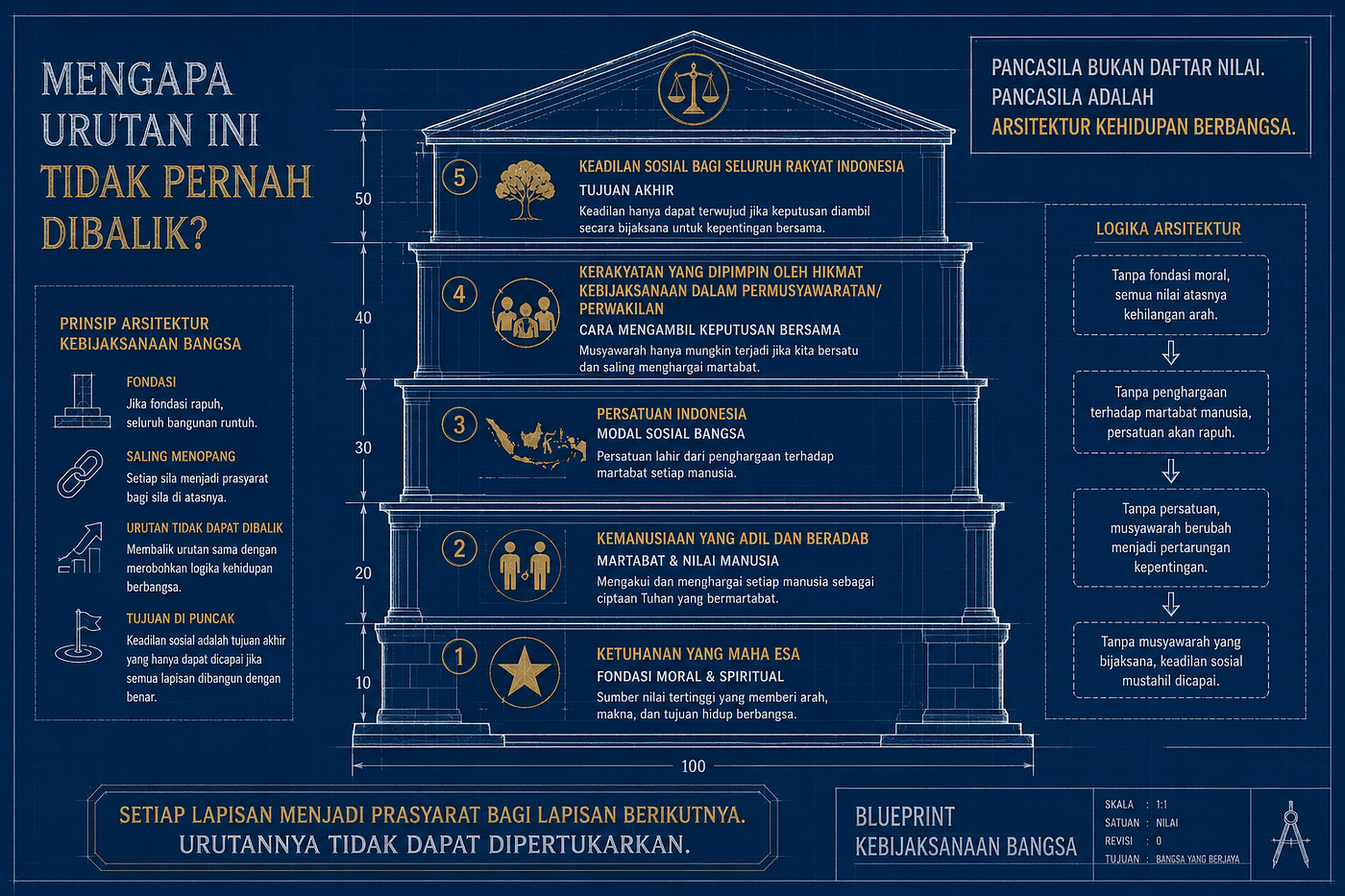 Arsitektur Kebijaksanaan Bangsa