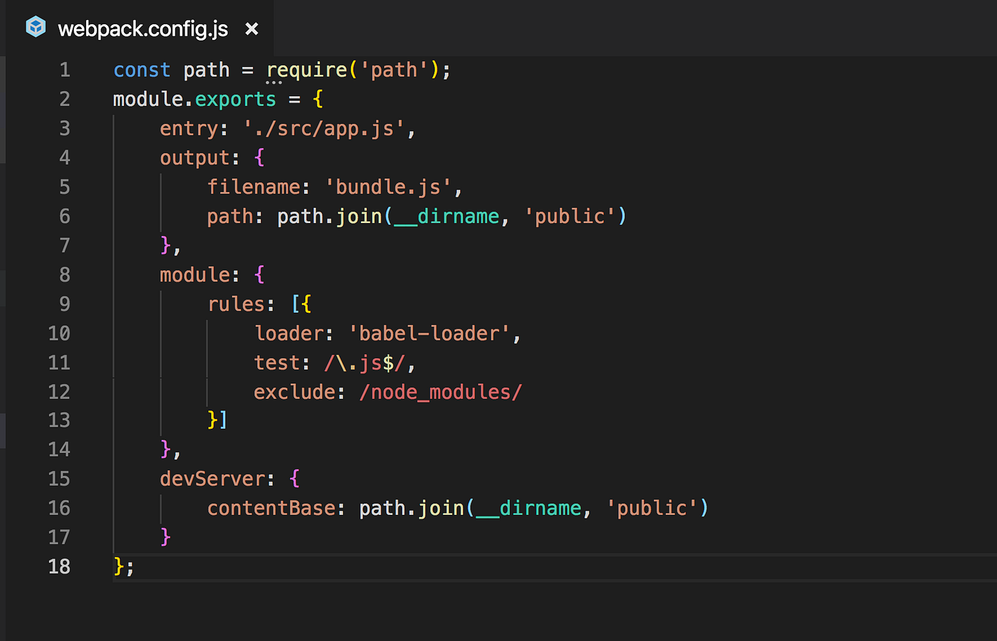 Src config js