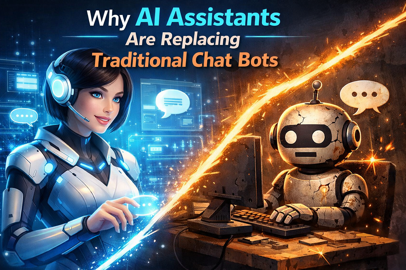 Why AI Assistants Are Replacing Traditional Chat Bots