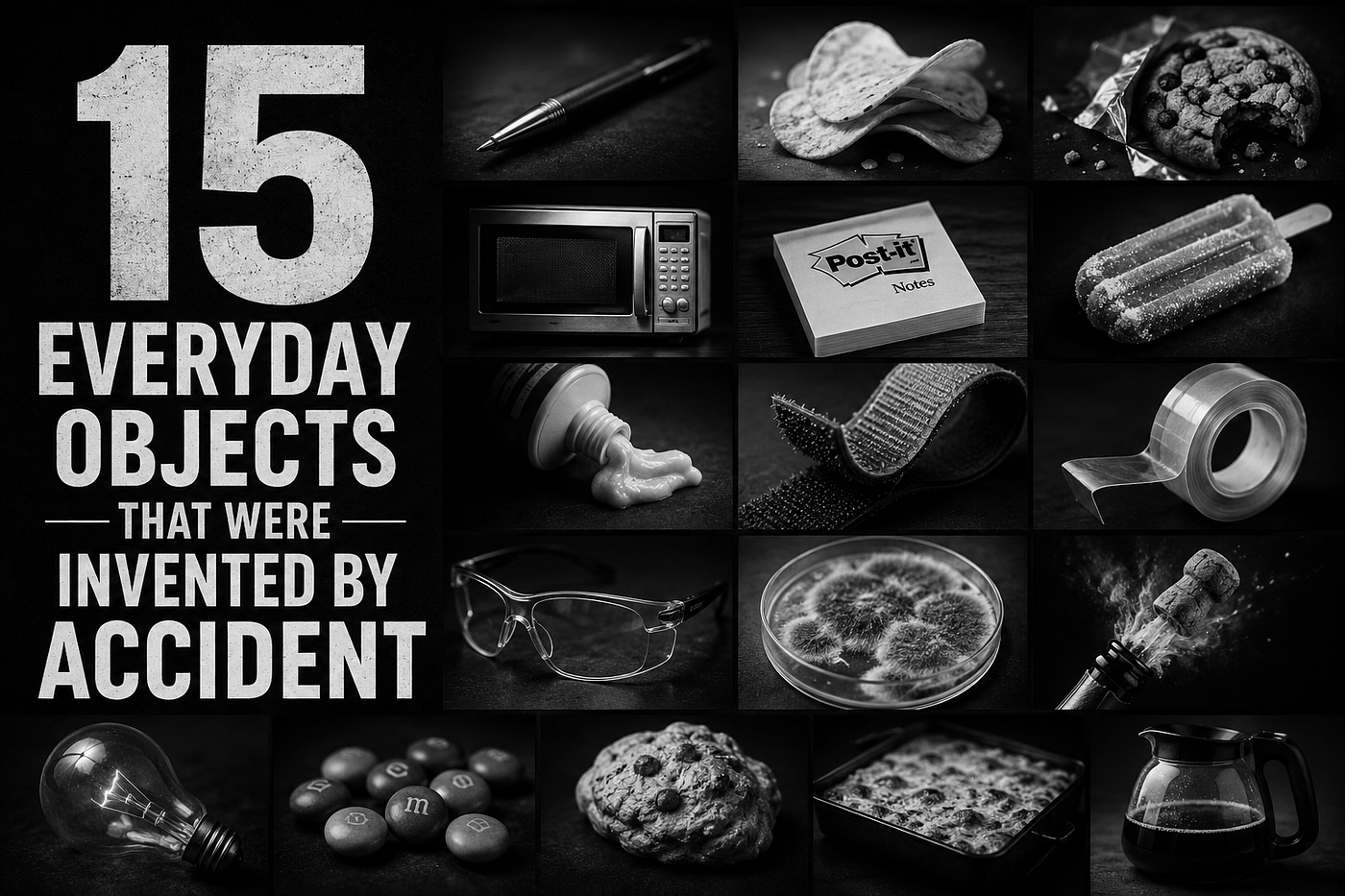 15 Everyday Objects That Changed the World by Pure Accident: The Incredible Stories Behind…