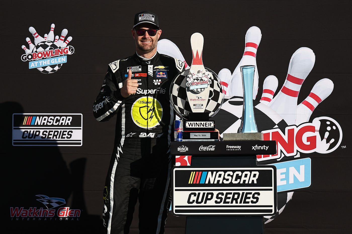 Shane van Gisbergen Wins the ‘Go Bowling at The Glen’ NASCAR Cup Series race