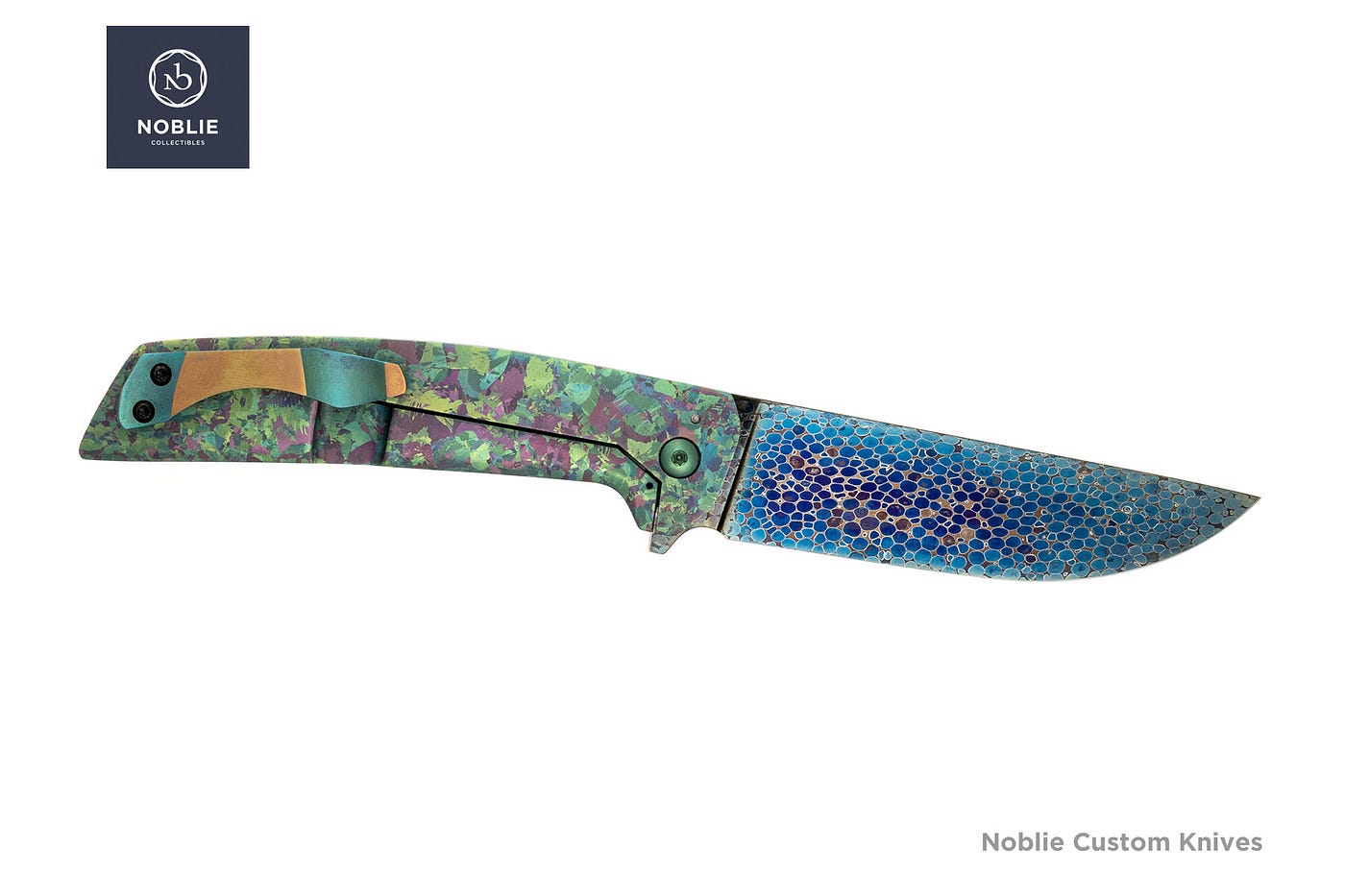 Dragonskin in Your Pocket — A Knife Review of Noblie Custom Knives’ Crystallized-Titanium Folder