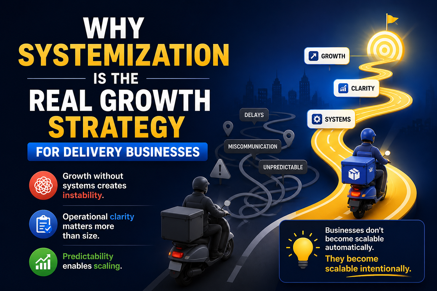 Why Systemization Is the Real Growth Strategy for Delivery Businesses
