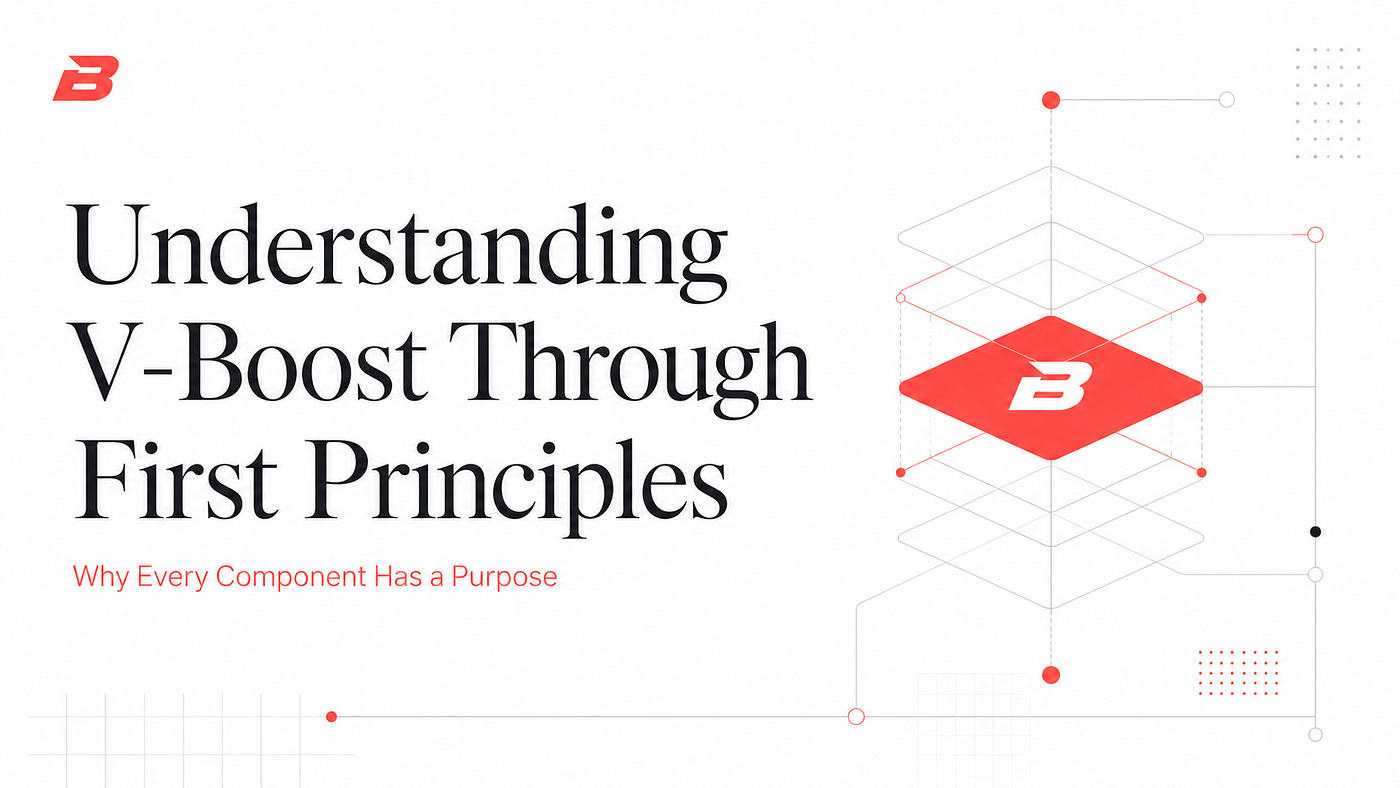 Understanding V-Boost Through First Principles: Why Every Component Has a Purpose