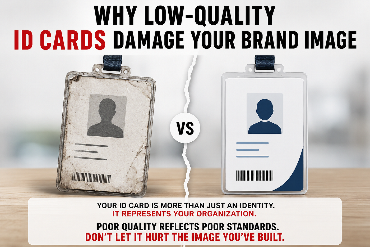 Why Low-Quality ID Cards Damage Your Brand Image