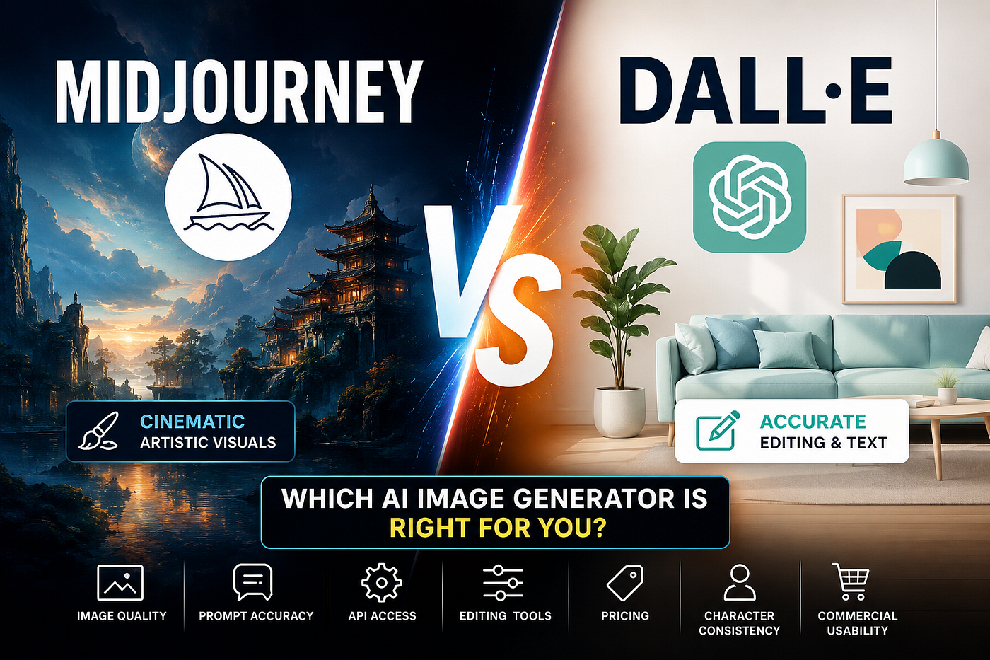 Midjourney vs DALL·E: Which AI Image Generator Is Better in 2026?