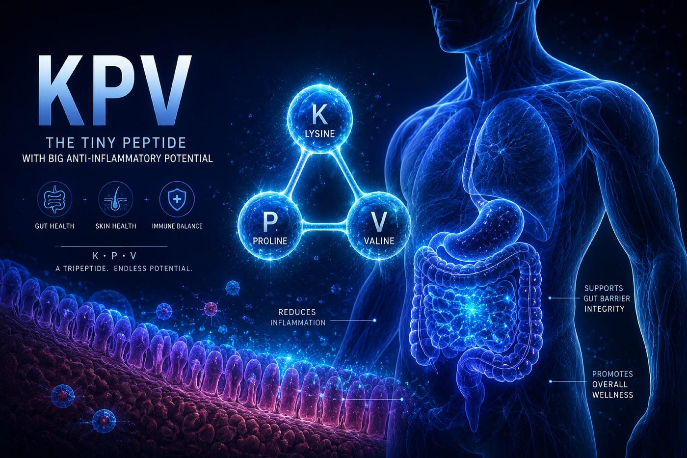 What Is KPV? A Tiny Peptide With Big Health Potential