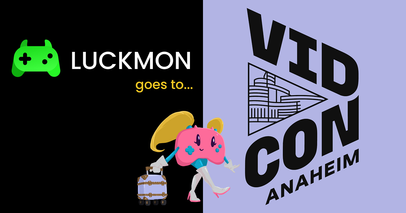 Luckmon goes toVidCon 2023!