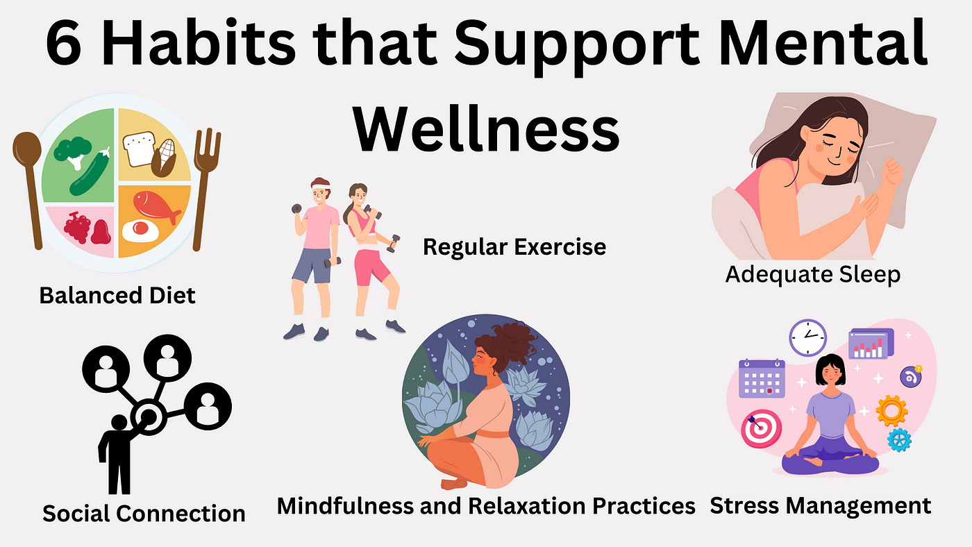 6 Simple Habits for a Healthy Mind | by Sarah Clark | Medium