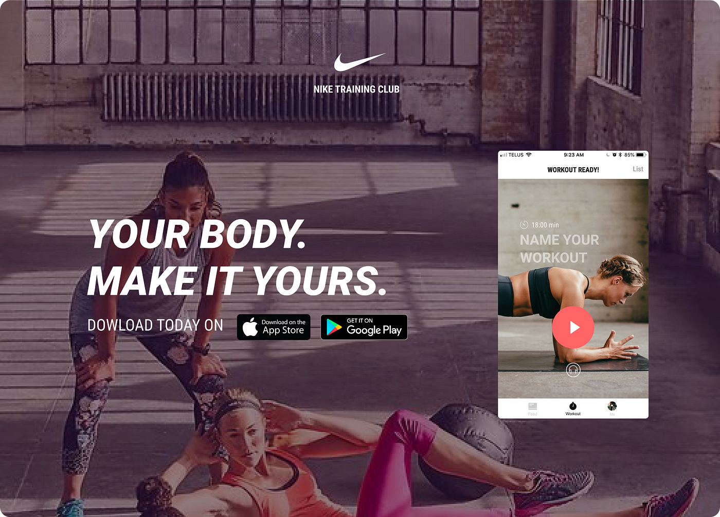 UX Case Study: Nike Training Club | by Eunice Choi | Medium