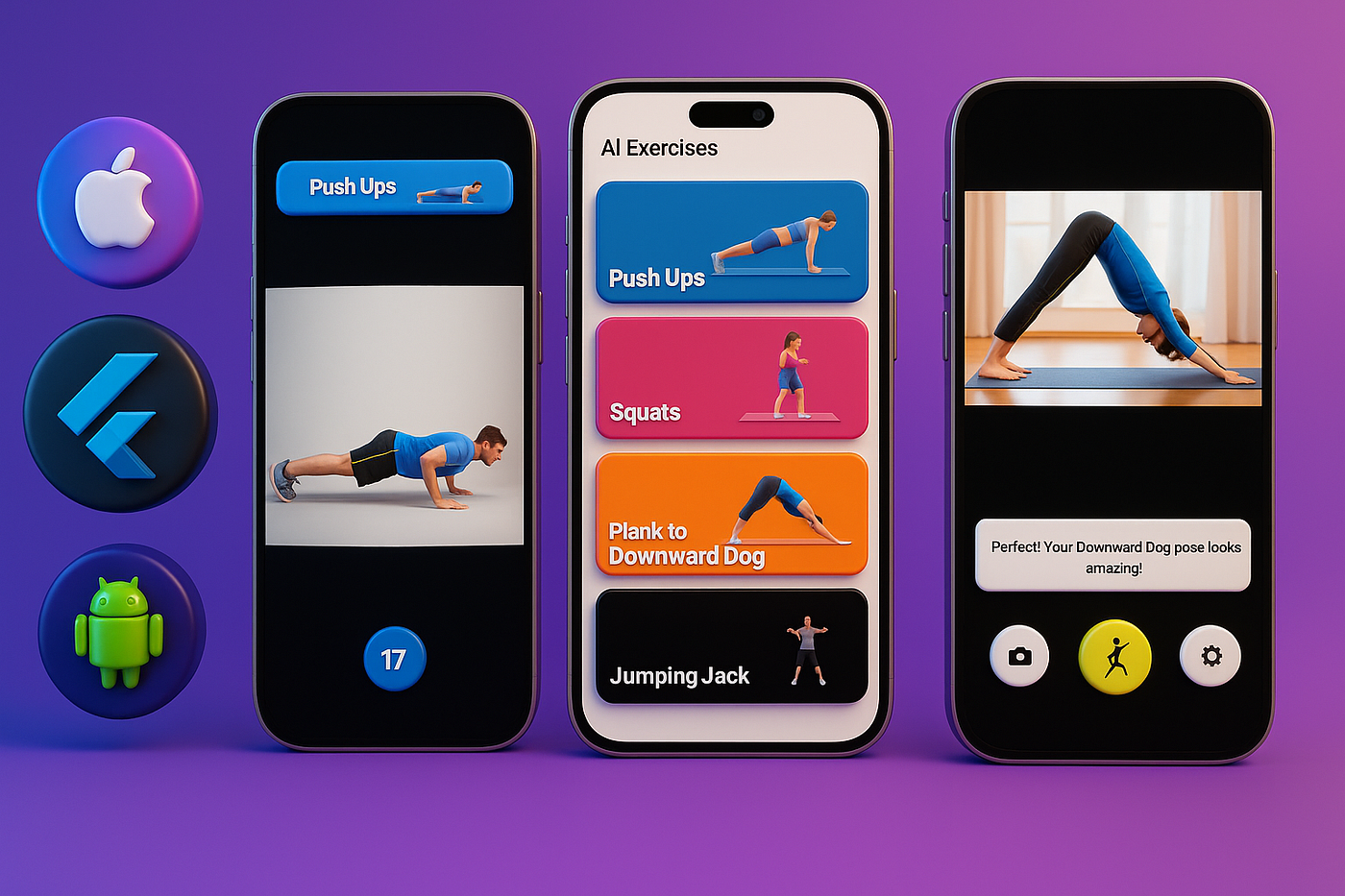 Build an Exercise Detector and Counter App in Flutter with Pose Detection