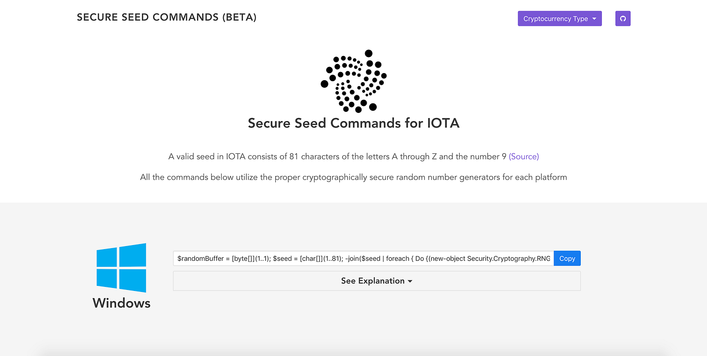 Secure Cryptocurrency Seeds. When working with cryptocurrencies, you… | by  Peter Ryszkiewicz | Medium