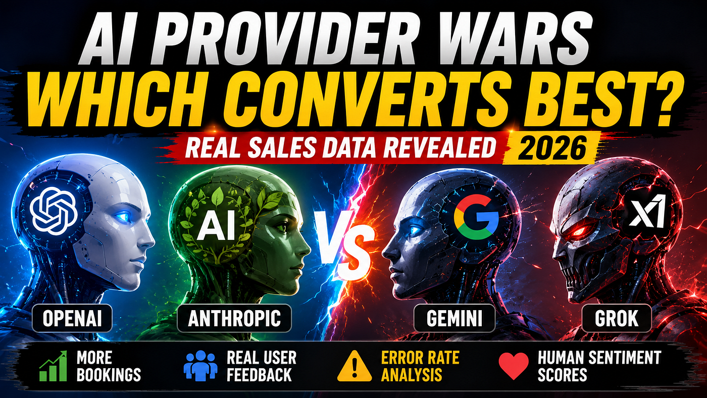 The AI Provider Wars: Which AI Model Converts Best in 2026?