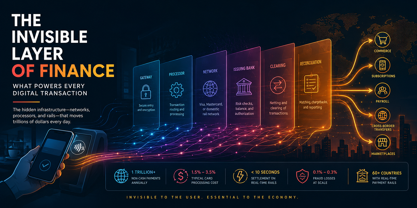 The Invisible Layer of Finance: What Powers Every Digital Transaction