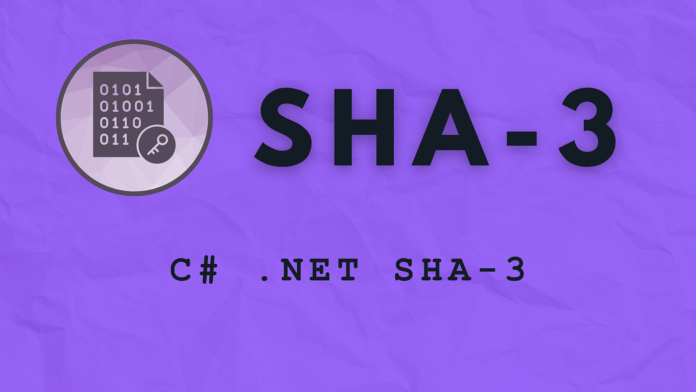 C# .NET SHA-3