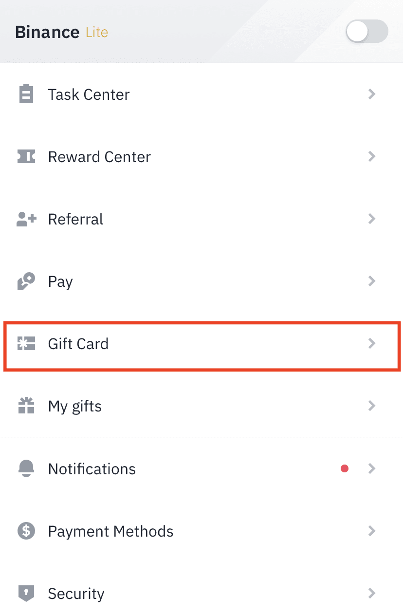HOW TO REDEEM AND CONVERT BINANCE GIFT CARD TO FIAT CURRENCY | by  Fuadibrahim | Medium