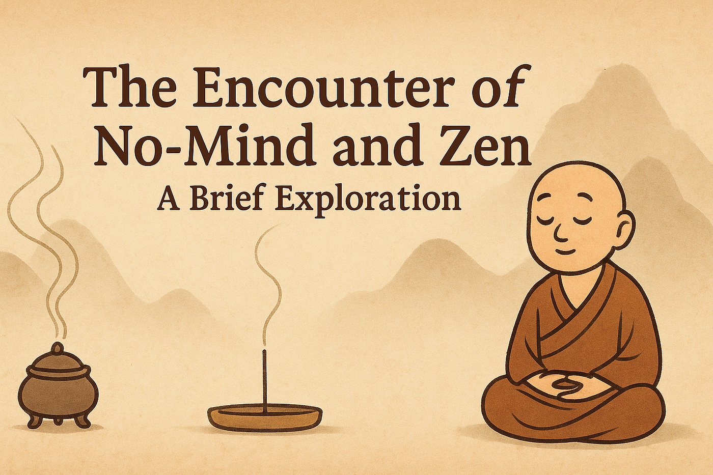 The Encounter of No-Mind and Zen: A Brief Exploration