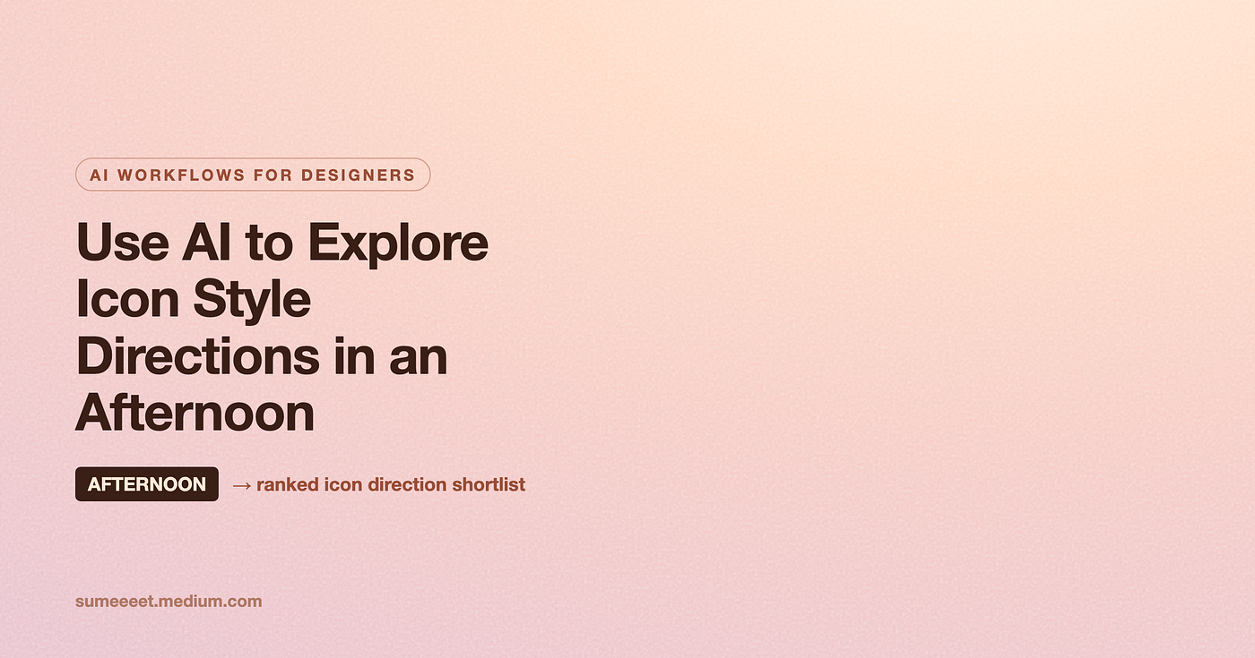 From a Vague Icon Brief to One Ranked Winner: Batch Icon Directions With a Vision Model